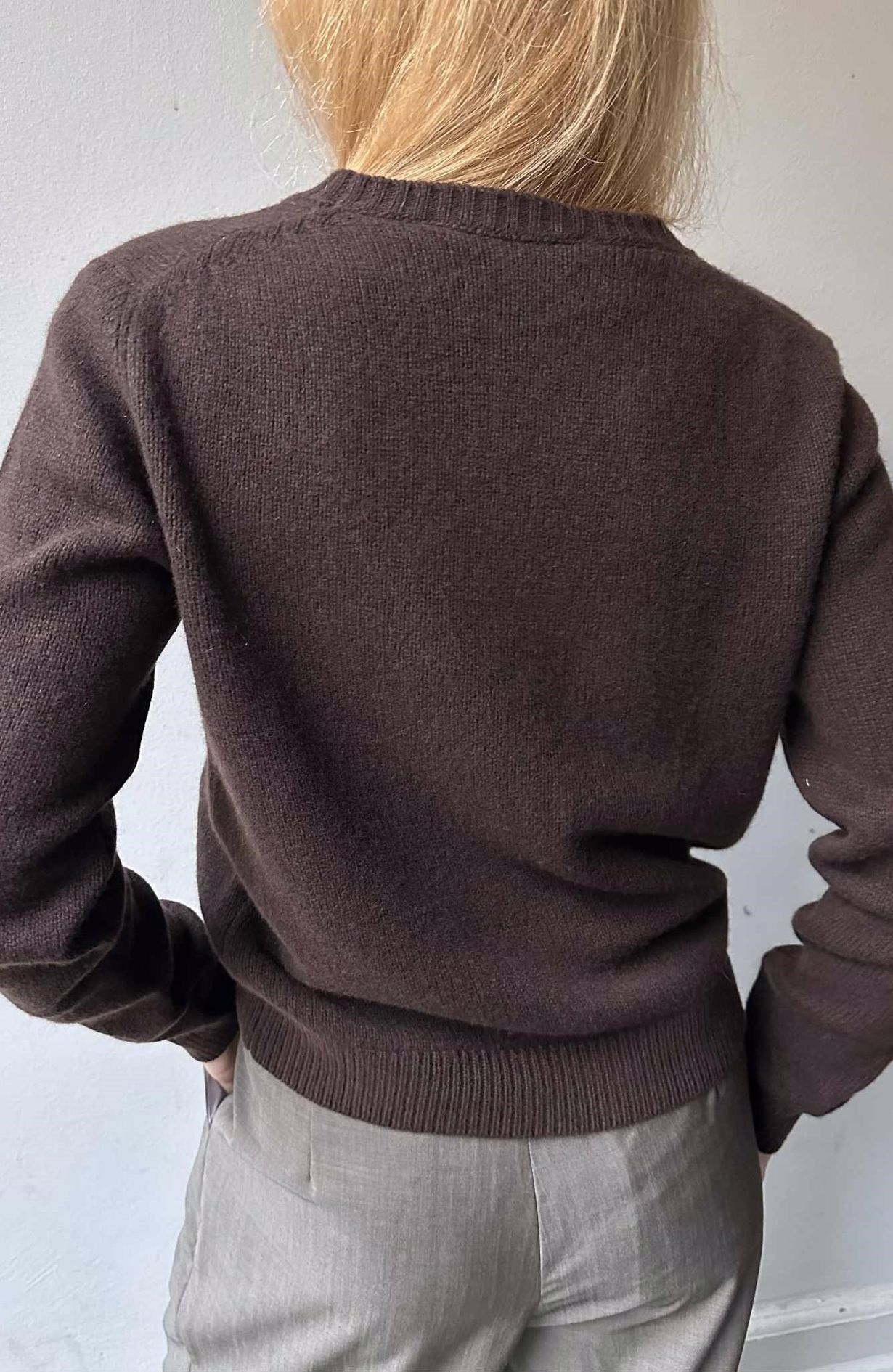 Iblamelulu New Claire r-neck Visone